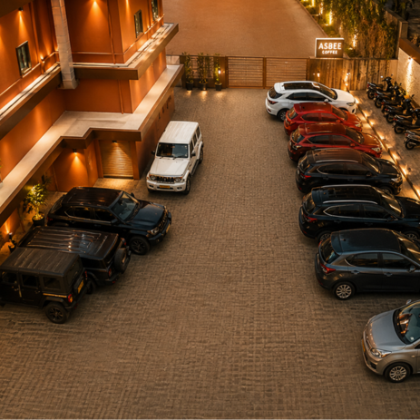 Asbe Tourist Car Parking